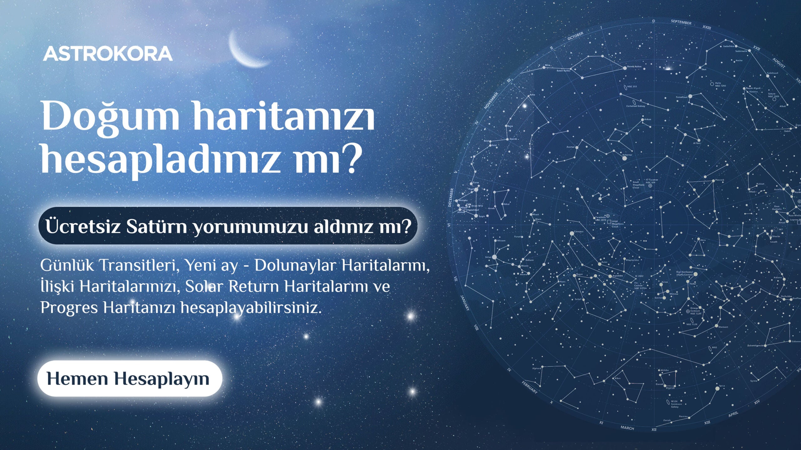 Doğum Haritanızla Tanışın