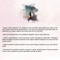 Doğum Saati Hesaplama ve Yıllık Öngörü Danışmanlığı
